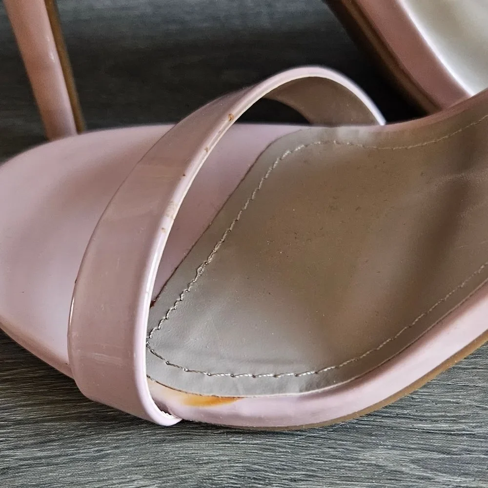 Dream Pairs KARRIE ankle strap Stiletto high heels size 8.5 PINK - Picture 13 of 16